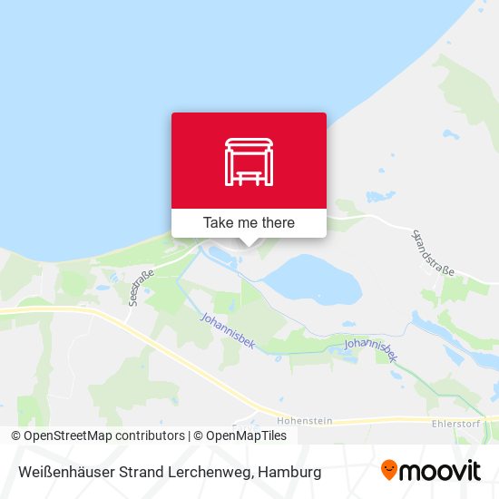 Карта Weißenhäuser Strand Lerchenweg