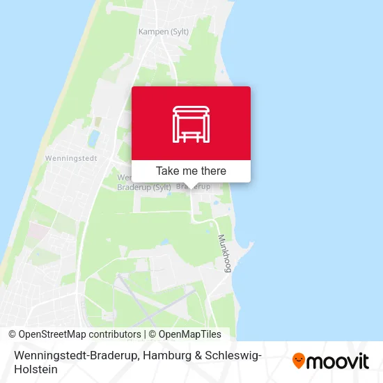 Карта Wenningstedt-Braderup