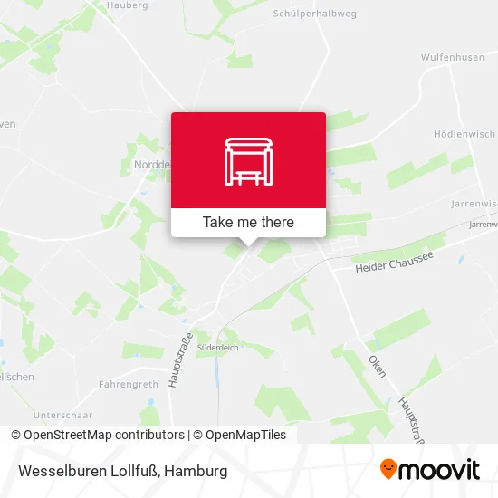 Карта Wesselburen Lollfuß