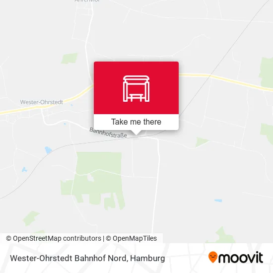 Карта Wester-Ohrstedt Bahnhof Nord