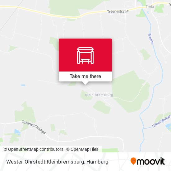 Wester-Ohrstedt Kleinbremsburg map