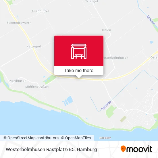 Карта Westerbelmhusen Rastplatz/B5