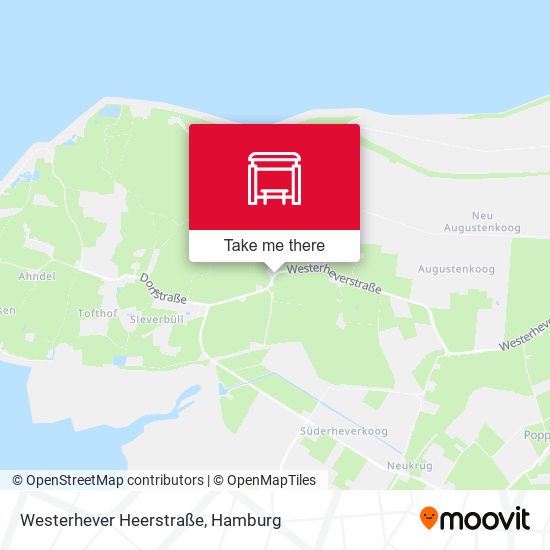 Westerhever Heerstraße map