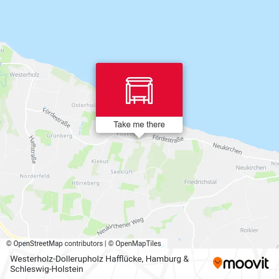 Карта Westerholz-Dollerupholz Hafflücke