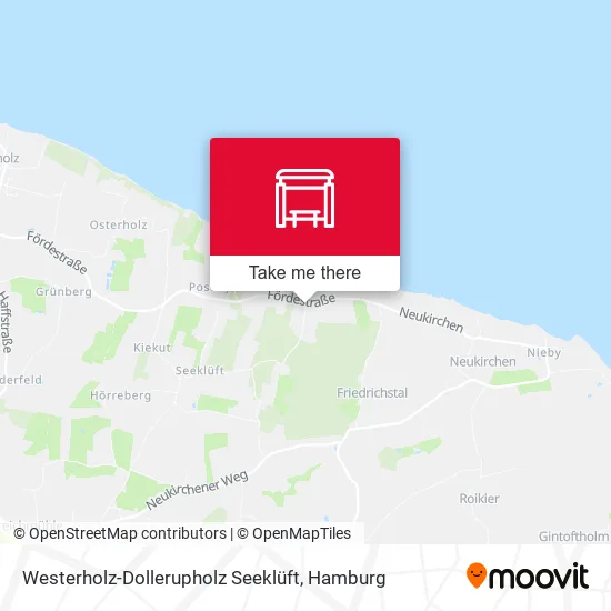 Карта Westerholz-Dollerupholz Seeklüft