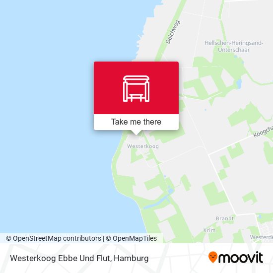 Westerkoog Ebbe Und Flut map