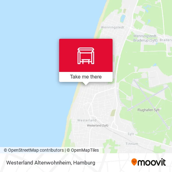 Карта Westerland Altenwohnheim