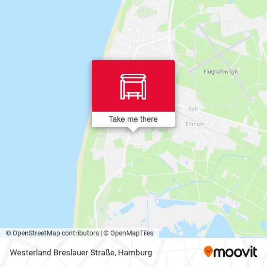 Карта Westerland Breslauer Straße