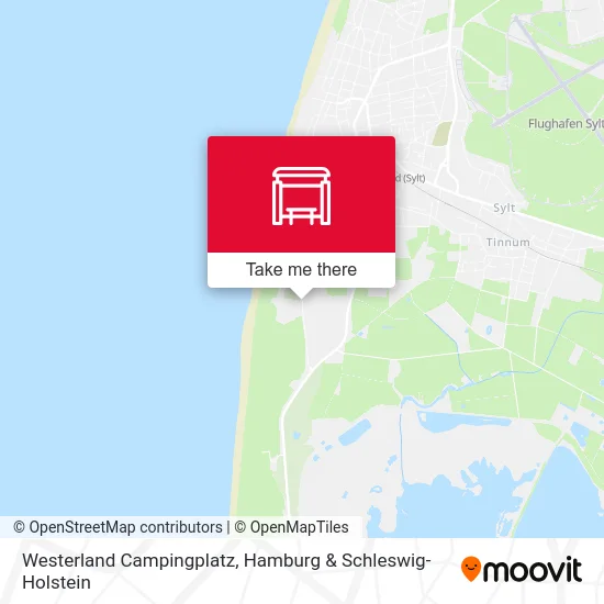 Карта Westerland Campingplatz