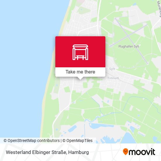 Westerland Elbinger Straße map