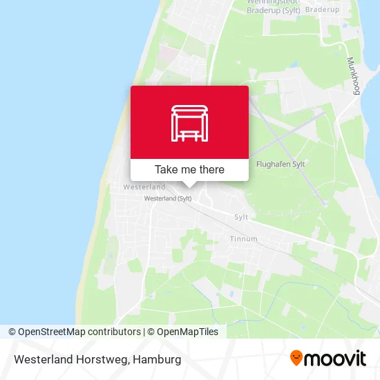 Карта Westerland Horstweg