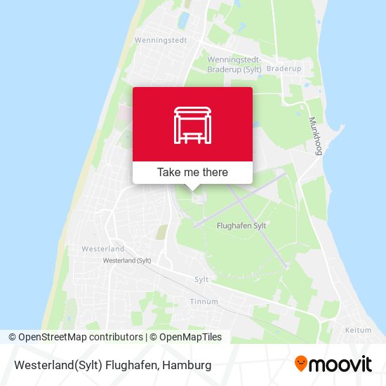 Westerland(Sylt) Flughafen map