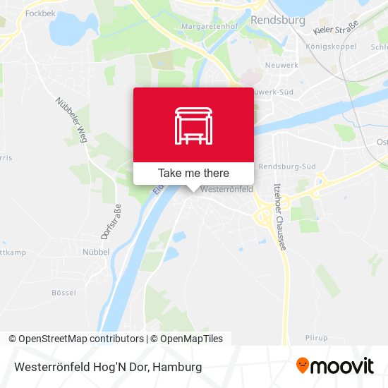 Westerrönfeld Hog'N Dor map