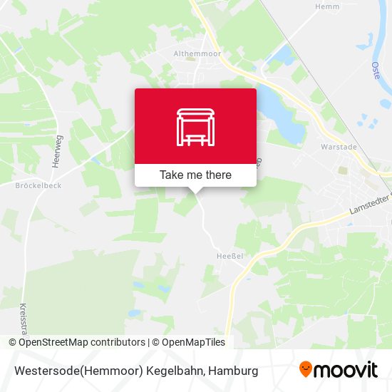 Westersode(Hemmoor) Kegelbahn map