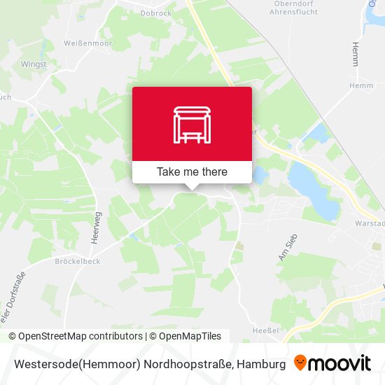 Westersode(Hemmoor) Nordhoopstraße map