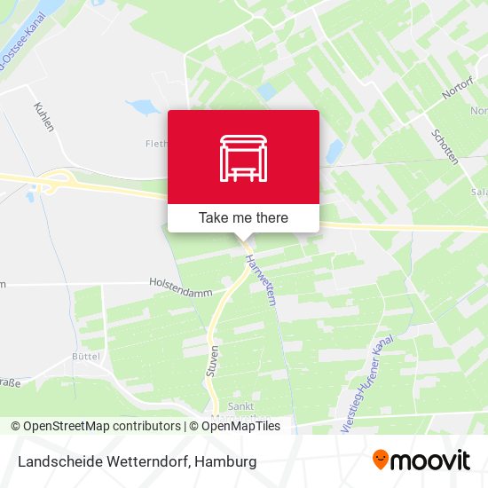 Landscheide Wetterndorf map
