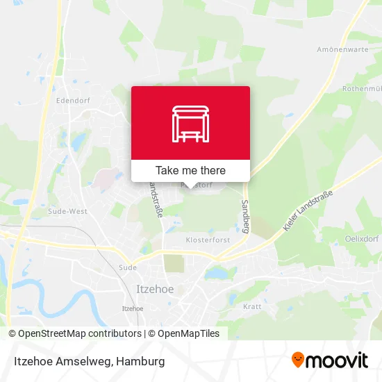 Карта Itzehoe Amselweg