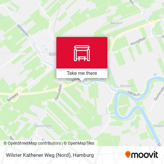 Wilster Kathener Weg (Nord) map