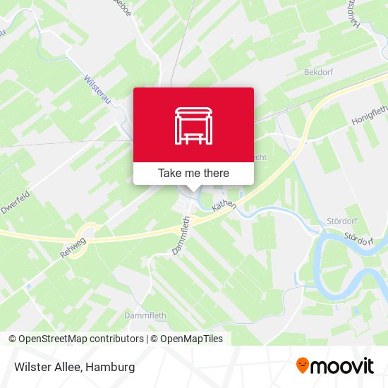 Wilster Allee map