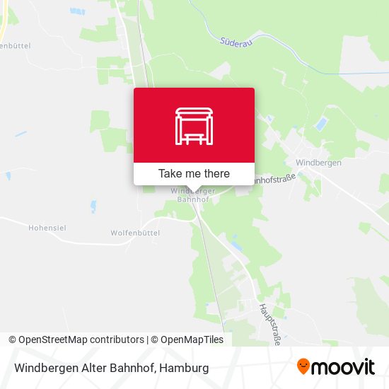 Windbergen Alter Bahnhof map