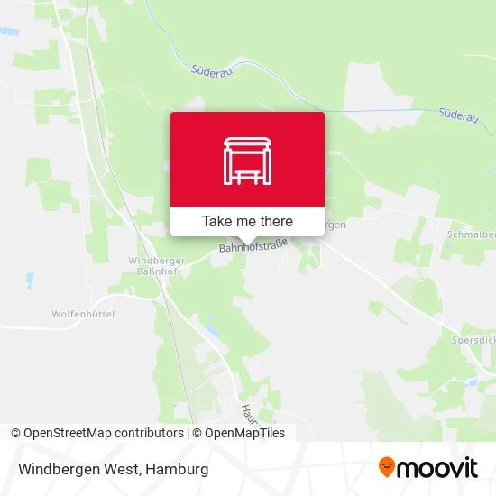 Карта Windbergen West