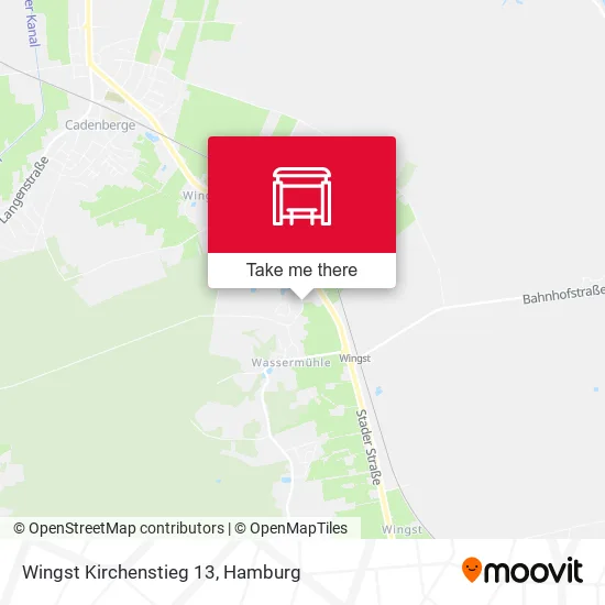 Карта Wingst Kirchenstieg 13