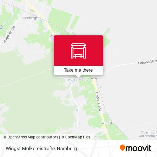 Wingst Molkereistraße map