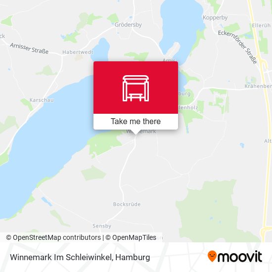 Winnemark Im Schleiwinkel map