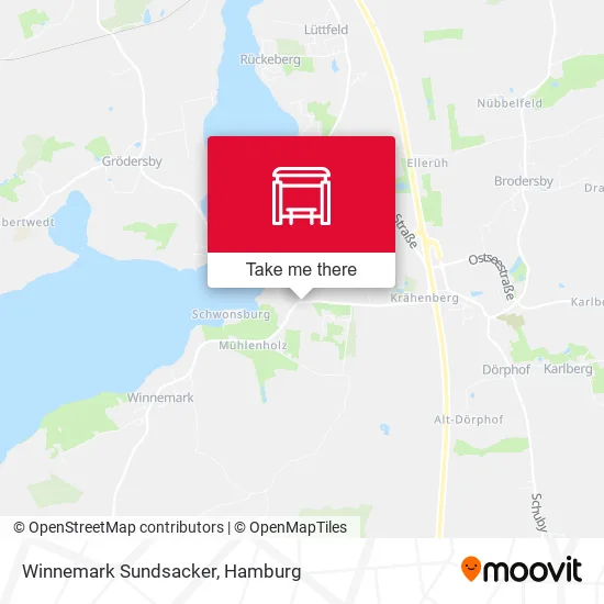 Карта Winnemark Sundsacker