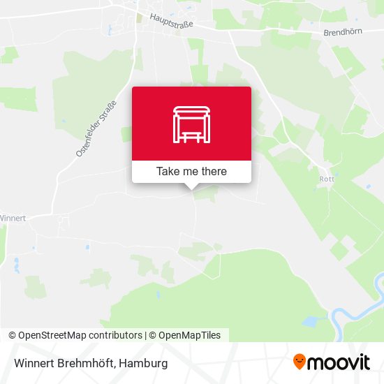 Winnert Brehmhöft map