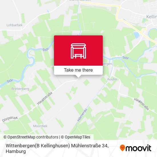 Wittenbergen(B Kellinghusen) Mühlenstraße 34 map