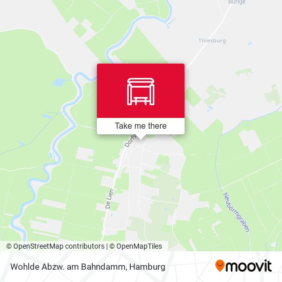 Wohlde Abzw. am Bahndamm map