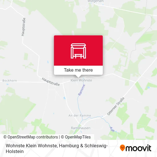 Wohnste Klein Wohnste map