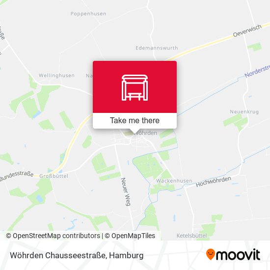 Wöhrden Chausseestraße map