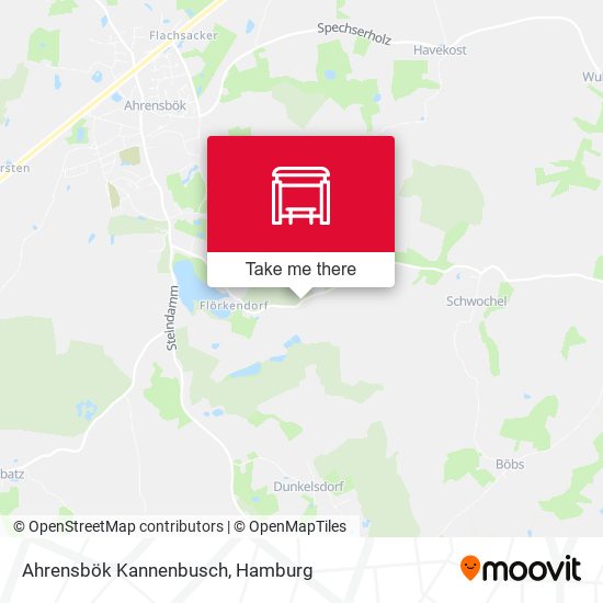 Ahrensbök Kannenbusch map