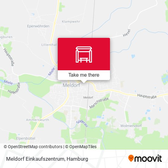 Meldorf Einkaufszentrum map