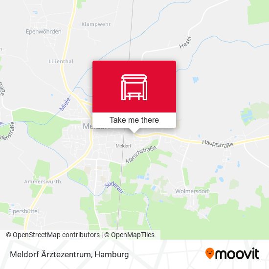 Meldorf Ärztezentrum map