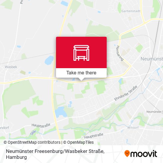 Neumünster Freesenburg / Wasbeker Straße map