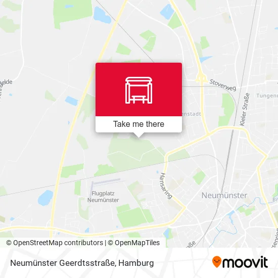 Карта Neumünster Geerdtsstraße