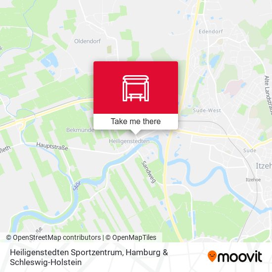 Heiligenstedten Sportzentrum map