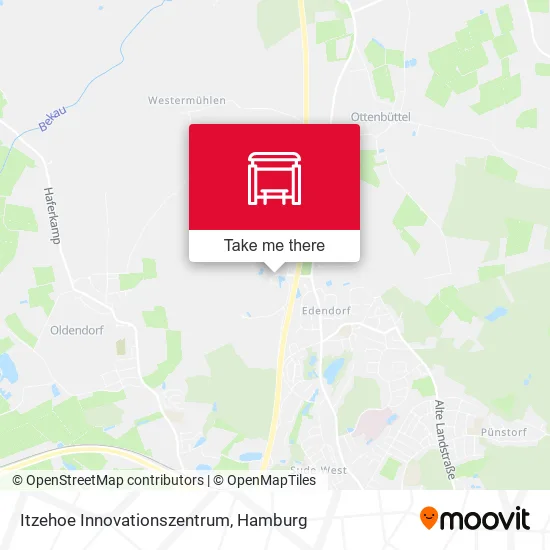 Карта Itzehoe Innovationszentrum