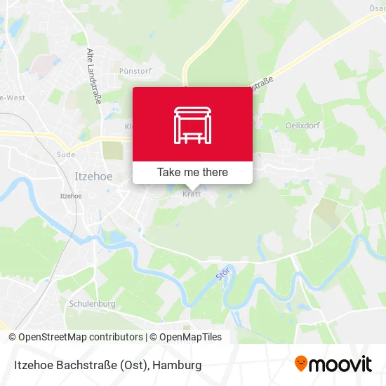 Карта Itzehoe Bachstraße (Ost)