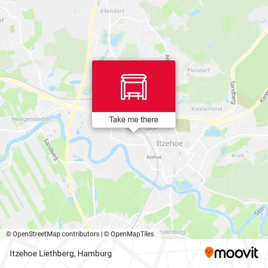Карта Itzehoe Liethberg