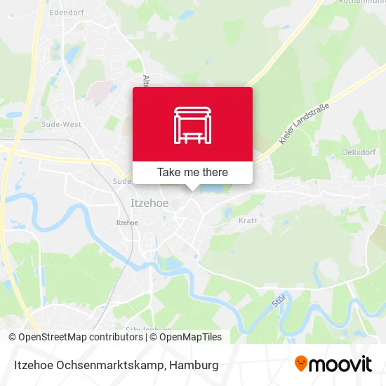 Карта Itzehoe Ochsenmarktskamp