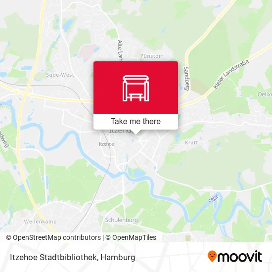 Карта Itzehoe Stadtbibliothek