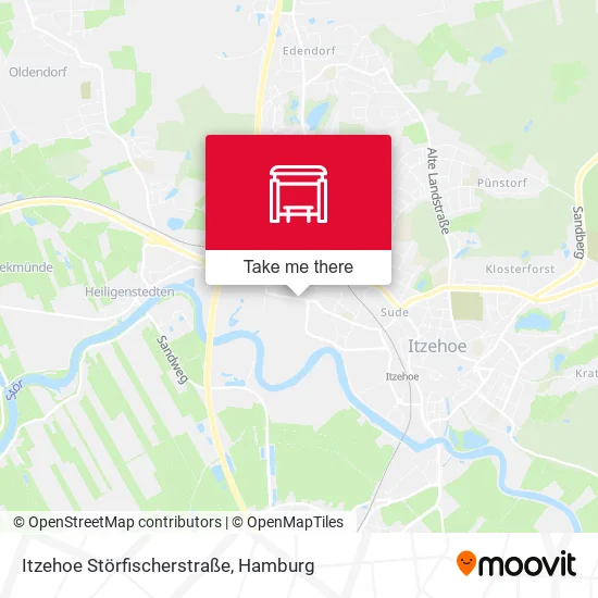 Itzehoe Störfischerstraße map