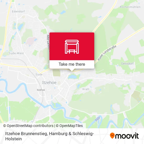 Карта Itzehoe Brunnenstieg