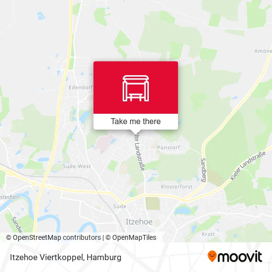 Карта Itzehoe Viertkoppel