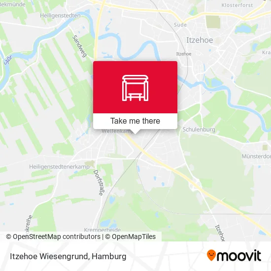 Карта Itzehoe Wiesengrund