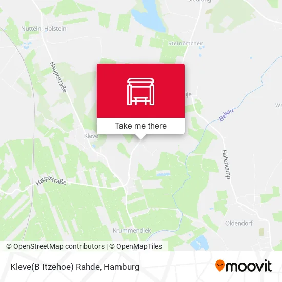 Карта Kleve(B Itzehoe) Rahde